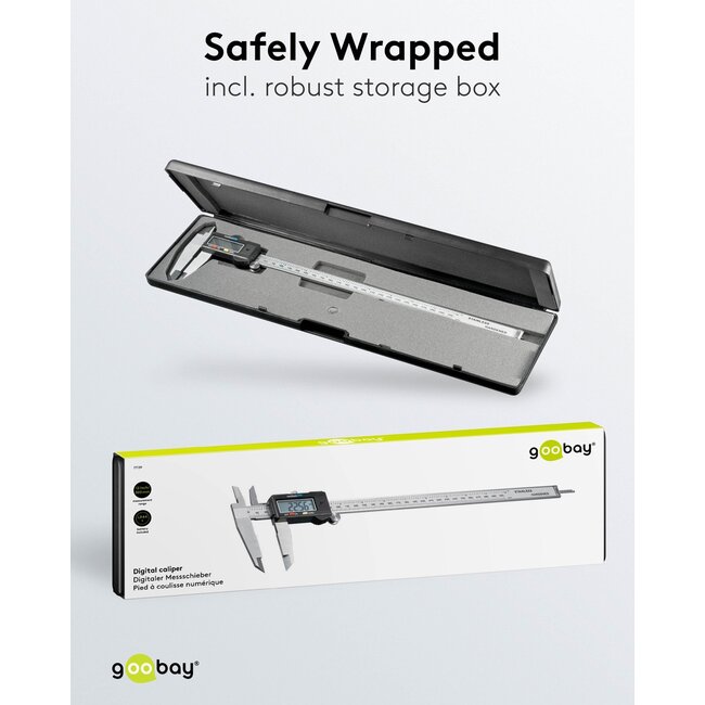 Goobay Digital Caliper 300 mm / 12 Inch
