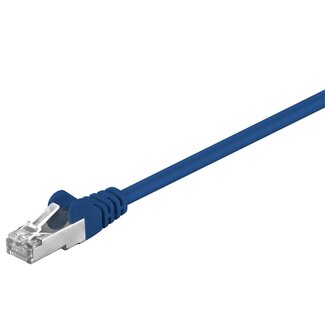 Goobay Goobay CAT 5e Patch Cable, F/UTP, blue 30 m