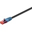 Goobay CAT 6 Outdoor Patch Cable, U/UTP, black 75 m