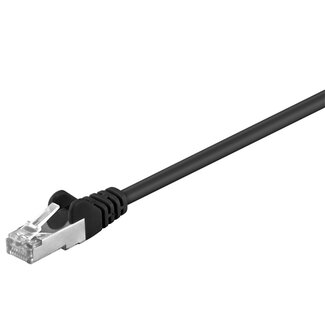 Goobay Goobay CAT 5e Patch Cable, SF/UTP, black 20 m
