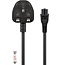 Goobay Mains Cable UK, 1.8 m, black, (3*0.75 mm²)
