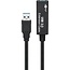 Goobay Active USB-A Extension Cable, 5 m, black