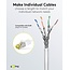 Goobay CAT 6 network cable, S/FTP (PiMF), grey 100 m