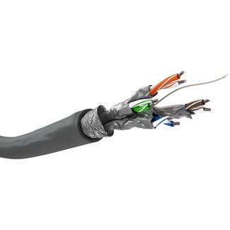 Goobay Goobay CAT 6 network cable, S/FTP (PiMF), grey 305 m