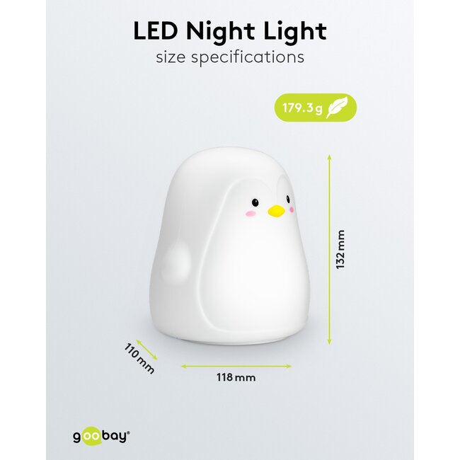 Goobay LED Night Light "Penguin"