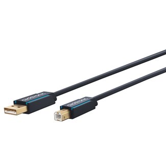 Clicktronic Clicktronic USB-A to USB-B 2.0 Adapter Cable 3 m