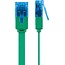 Goobay CAT 6 A Flat Patch Cable U/UTP, Green 2 m