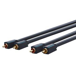 Clicktronic Clicktronic Cinch Stereo Audio Cable 10 m