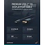Clicktronic USB-C to DisplayPort Adapter Cable 1 m