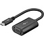 Goobay USB-C to VGA Adapter, 0.2 m, black