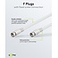 Goobay SAT Antenna Cable (80 dB), Double Shielded 10 m