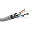 Goobay CAT 5e Network Cable, F/UTP, grey 100 m