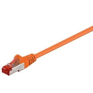 Goobay Goobay CAT 6 Patch Cable, S/FTP (PiMF), orange 7.5 m