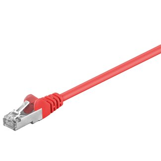 Goobay Goobay CAT 5e Patch Cable, SF/UTP, red 2 m