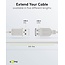 Goobay USB-A Extension Cable, 0.3 m, grey