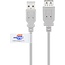 Goobay USB-A Extension Cable, Certified, 1.8 m, grey