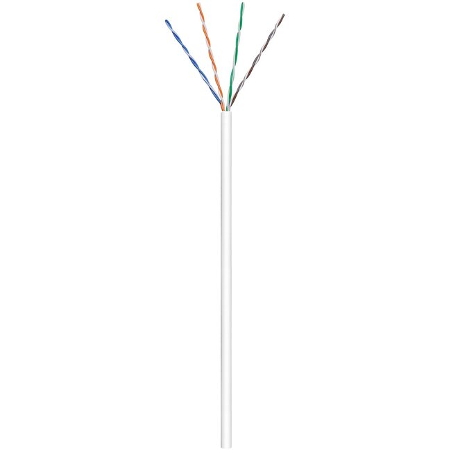 Goobay CAT 6 network cable, U/UTP, white 305 m