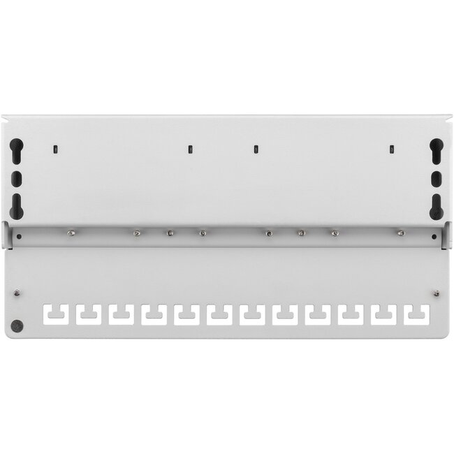 Goobay CAT 5e Mini/Desktop Patch Panel, 12 Port