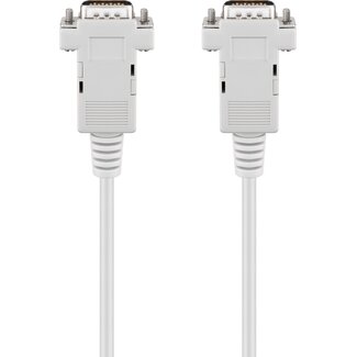 Goobay Goobay D-SUB 9-Pin Connector Cable, Male/Male, Serial 1:1 2 m