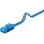 Goobay CAT 6 A Flat Patch Cable U/UTP, blue 1 m