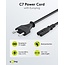 Goobay Connection Cable with Europlug, 1.3 m, black, (2*0.75 mm²)