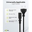 Goobay Connection Cable with Europlug, 1.3 m, black, (2*0.75 mm²)