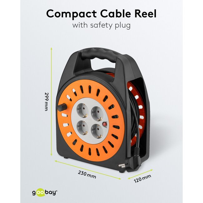 Goobay Cable Reel 25 m