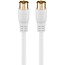 Goobay F-Quick SAT Antenna Cable (80 dB), Double Shielded 5 m