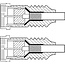 Goobay F-Quick SAT Antenna Cable (80 dB), Double Shielded 5 m