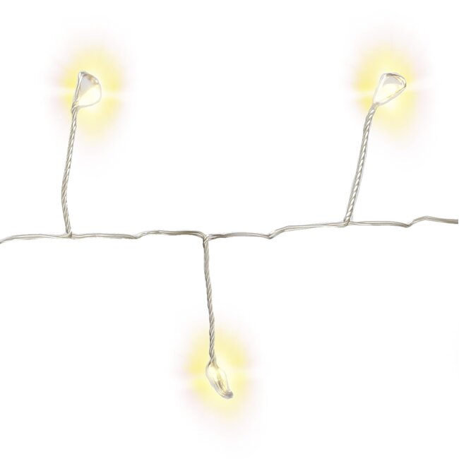 Goobay Silver Wire Cluster String Light with 50 LEDs