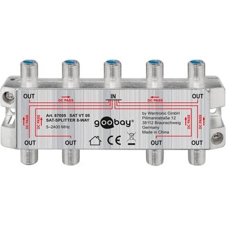 Goobay Goobay SAT Distributor, 8-way