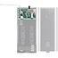 Goobay 2x Silver Wire Light Chain with 20 LEDs, incl. Timer