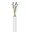 Goobay CAT 6 network cable, U/UTP, white 100 m