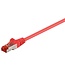 Goobay CAT 6 Patch Cable, S/FTP (PiMF), red 10 m
