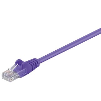 Goobay Goobay CAT 5e Patch Cable, U/UTP, violet 1.5 m