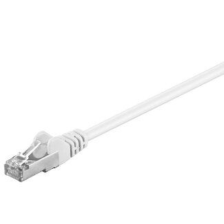 Goobay Goobay CAT 5e Patch Cable, SF/UTP, white 15 m