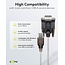 Goobay USB-to-Serial Adapter, 1.5 m, transparent