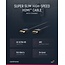 Clicktronic Ultra-Slim High Speed HDMI Cable with Ethernet 0.5 m