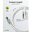 Goobay GHMT-certified CAT 8.1 S/FTP Patch Cord, AWG 26, white 0.25 m