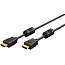 Goobay High Speed HDMI Cable with Ethernet, Ferrites 1.5 m