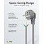 Goobay Angled Protective Contact Cable for Assembly, 2 m, Grey, (3*0.75 mm²)