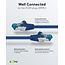 Goobay CAT 6 A Patch Cable S/FTP (PiMF), 5 m, blue, Set of 5