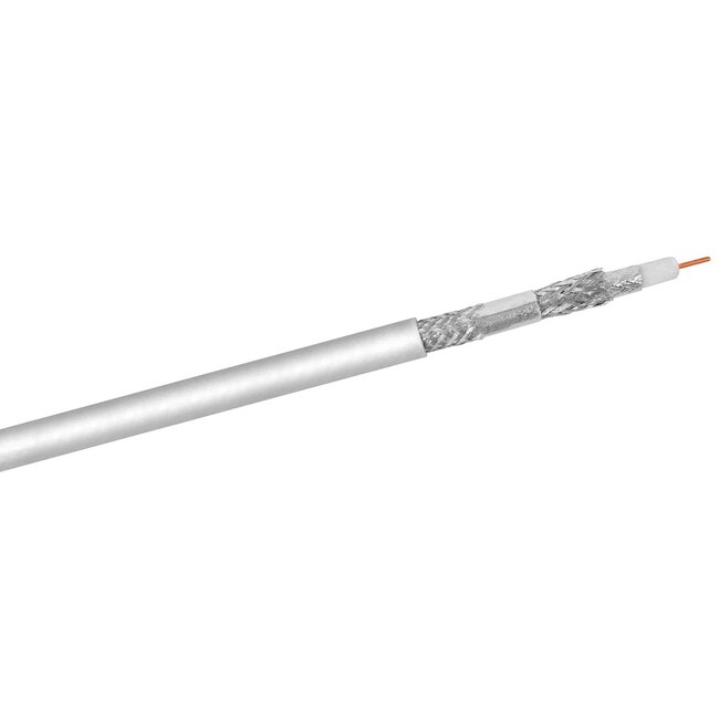 Goobay 120 dB SAT Coaxial Cable, 4x Shielded, CCS 305 m