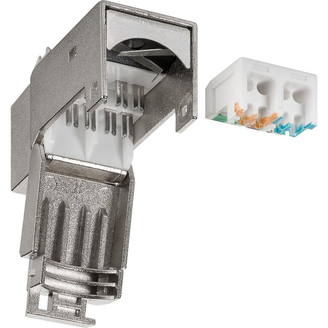 Goobay Keystone Module RJ45 CAT 6, STP, 250 MHz