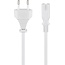 Goobay Connection Cable with Europlug, 1.8 m, white, (2*0.75 mm²)