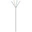 Goobay CAT 6 network cable, U/UTP, grey 100 m