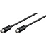 Goobay Antenna Cable (<70 dB), Double Shielded 2.5 m