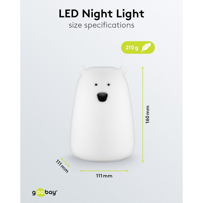 Goobay LED Night Light "Polar Bear"