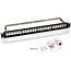 Goobay 19 inch (48.3 cm) Keystone Patch Panel Pack (1 U)