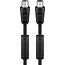 Goobay Antenna Cable with Ferrite (80 dB), Double Shielded 2.5 m